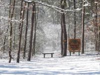 Unexpected Wildlife Refuge sign and trail